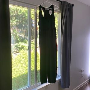 Free people black jumpsuit nwt
